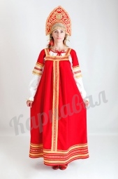 Сарафан Дарина красный