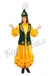 Казахский женский костюм
