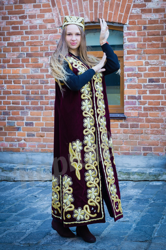 халат узбекский женский