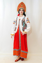 Жилет русский народный белый