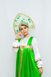 Кокошник Зеленый высокий