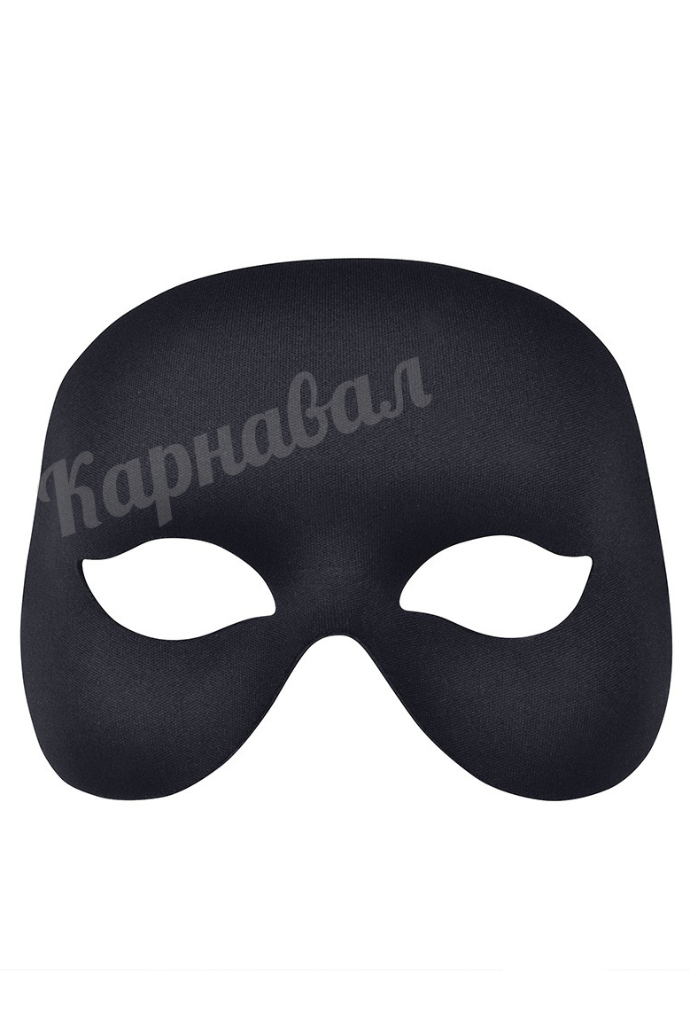 Маска карнавальная черная