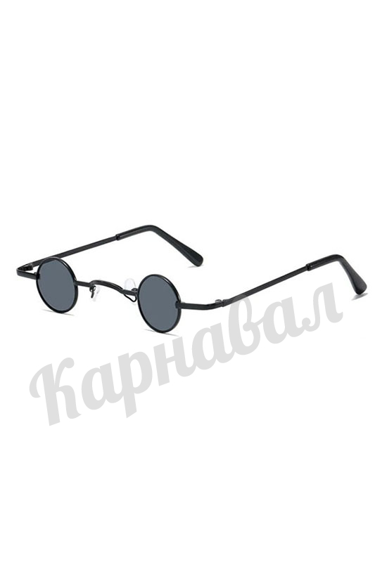 Мини очки черные 