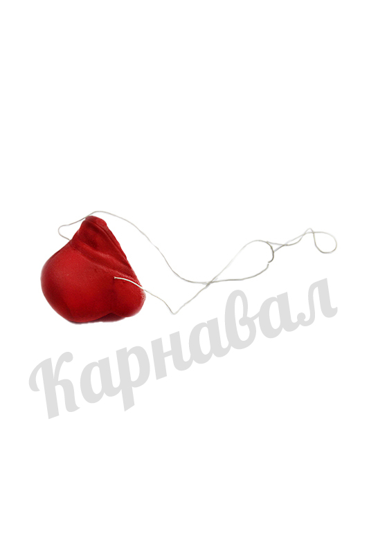 Нос клоуна резина