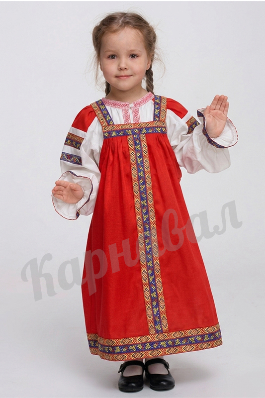 Сарафан детский из хлопка года