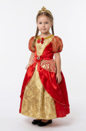 Принцесса в красном 4-5 лет