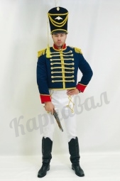 Гусар сине-красный